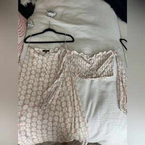 Lulus Large Matching Skirt Set